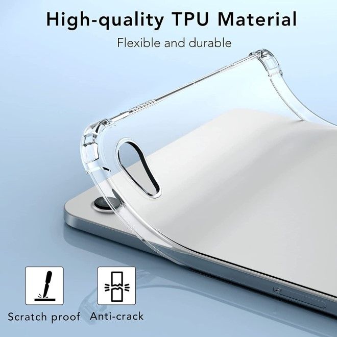 iPad mini 7 (2024) / mini 6 (2021) Hülle - Softcase TPU Series - transparent