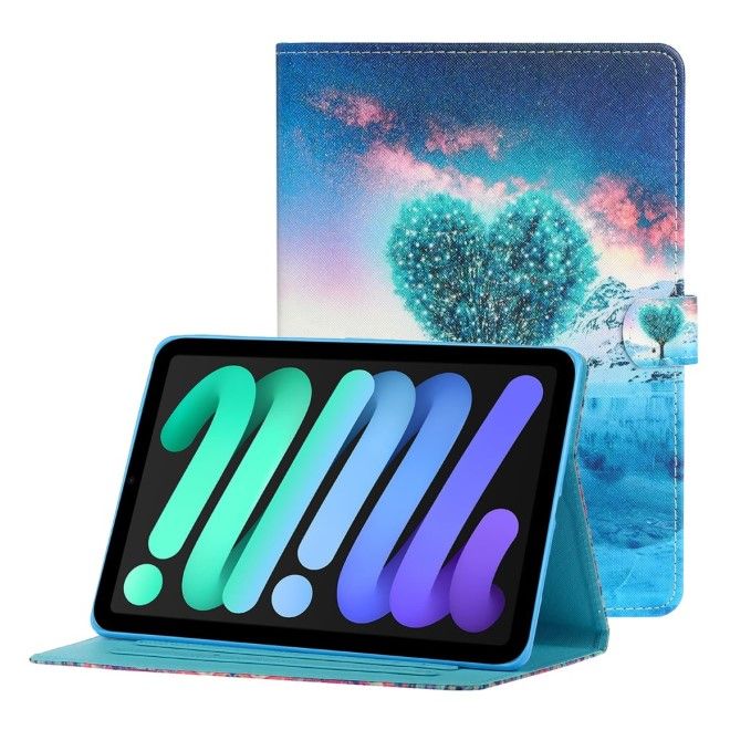 iPad mini 7 (2024) / mini 6 (2021) Tablet Case - Leather Case - Tree
