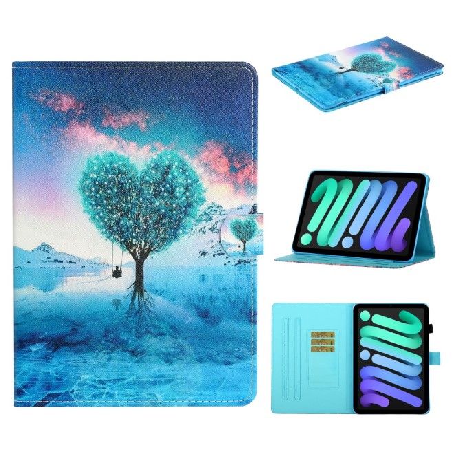 iPad mini 7 (2024) / mini 6 (2021) Tablet Case - Leather Case - Tree