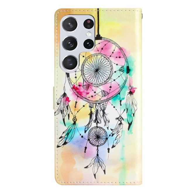 Samsung Galaxy S25 Ultra Handy Hülle - Leder Bookcover Image Series - Traumfänger