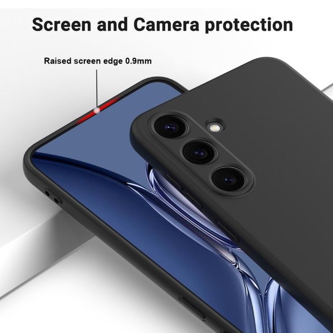 Samsung Galaxy S25+ Handy Hülle - Softcase - Liquid Silicone Series - schwarz