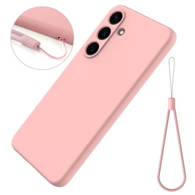 Samsung Galaxy S25+ Handy Hülle - Softcase - Liquid Silicone Series - pink