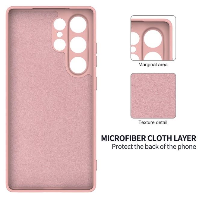 Samsung Galaxy S25 Ultra Handy Hülle - Softcase - Liquid Silicone Series - pink
