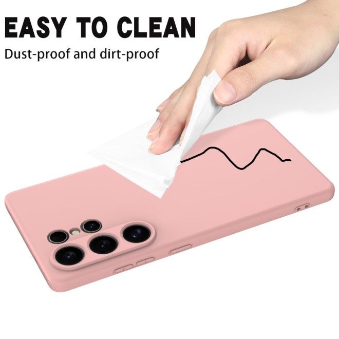 Samsung Galaxy S25 Ultra Handy Hülle - Softcase - Liquid Silicone Series - pink
