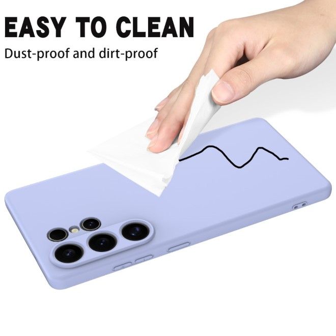 Samsung Galaxy S25 Ultra Handy Hülle - Softcase - Liquid Silicone Series - purpur