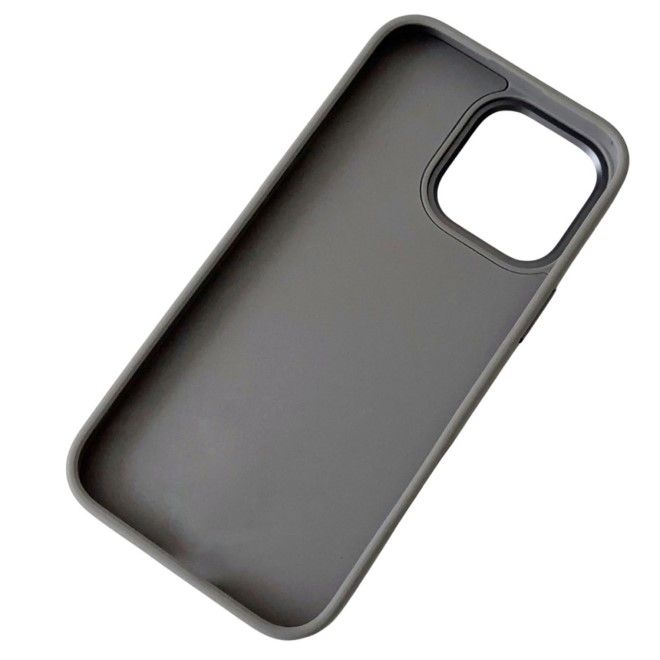 iPhone 16 Pro Phone Case - Hard Case made of TPU and Acrylic - with DIY E-Ink 4-Color Display with NFC - Black