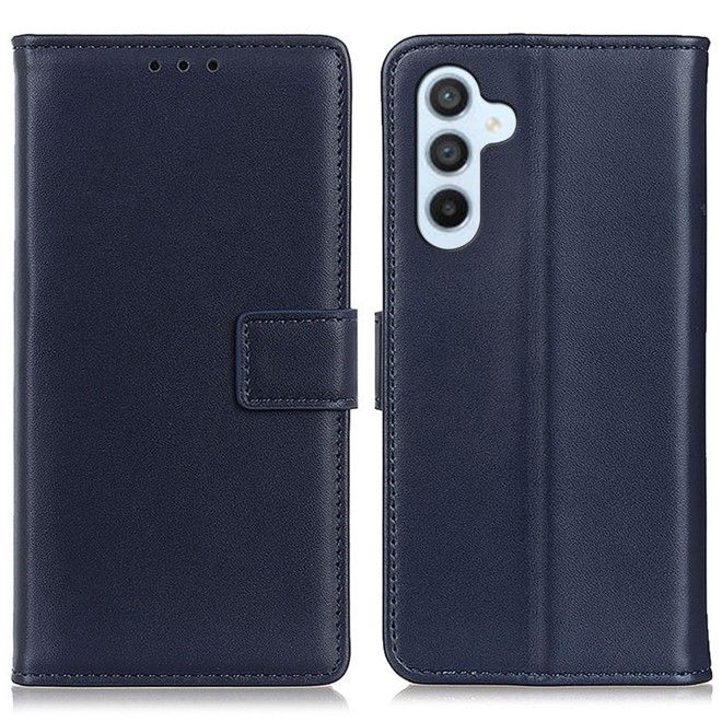 Samsung Galaxy S25+ / S24+ Handy Hülle - Classic II Leder Bookcover Series - blau