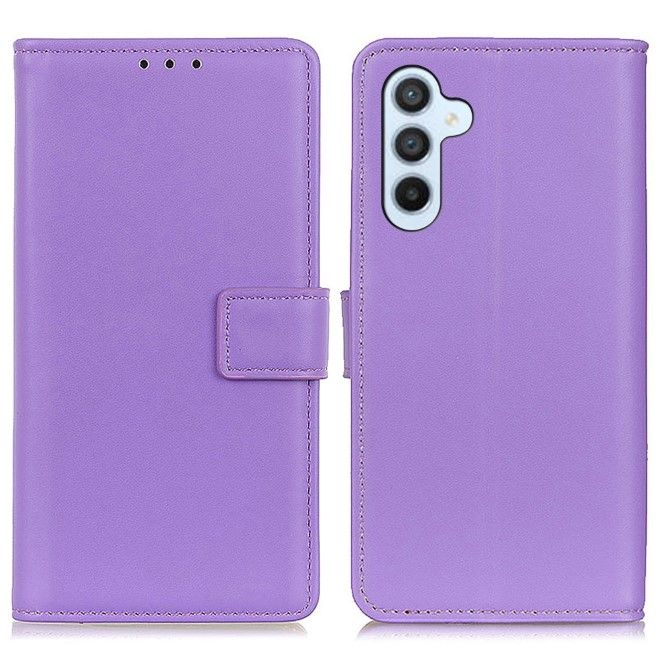 Samsung Galaxy S25 / S24 Handy Hülle - Classic II Leder Bookcover Series - purpur