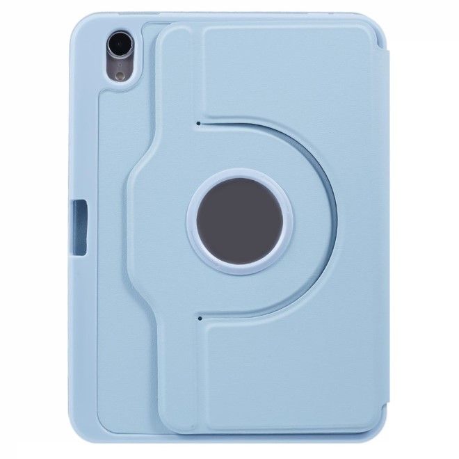 iPad mini 7 (2024) / mini 6 (2021) Hülle - 360° rotierbares Case aus Leder - blau