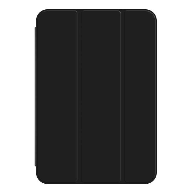 iPad mini 7 (2024) / mini 6 (2021) Leder Hülle - dreifach faltbar - schwarz