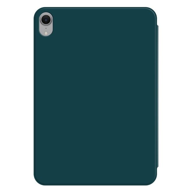 Étui en cuir pour iPad mini 7 (2024) / mini 6 (2021) - Pliable en trois parties - Vert