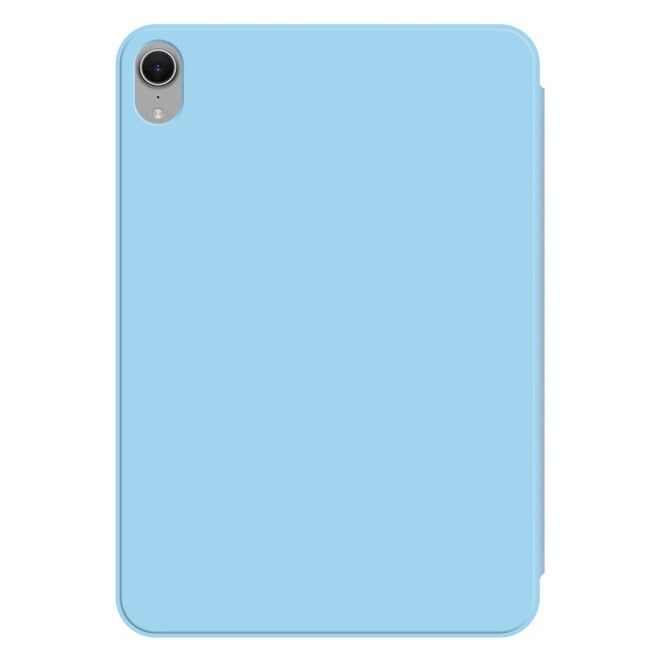 iPad mini 7 (2024) / mini 6 (2021) Leder Hülle - dreifach faltbar - blau