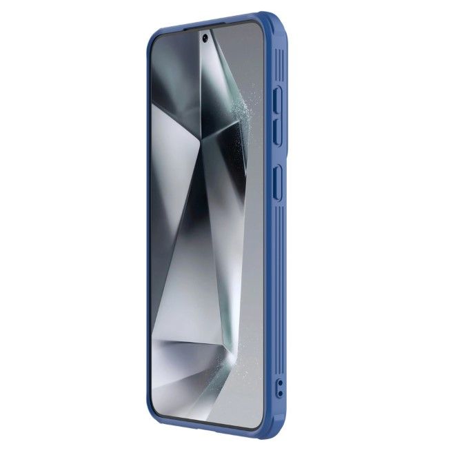 Nillkin - Samsung Galaxy S25 Hülle - Kunststoff Hardcase - CamShield Pro Series - blau