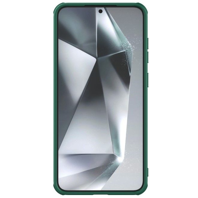 Nillkin - Samsung Galaxy S25+ Hülle - Kunststoff Case - Super Frosted Shield Pro Series - grün
