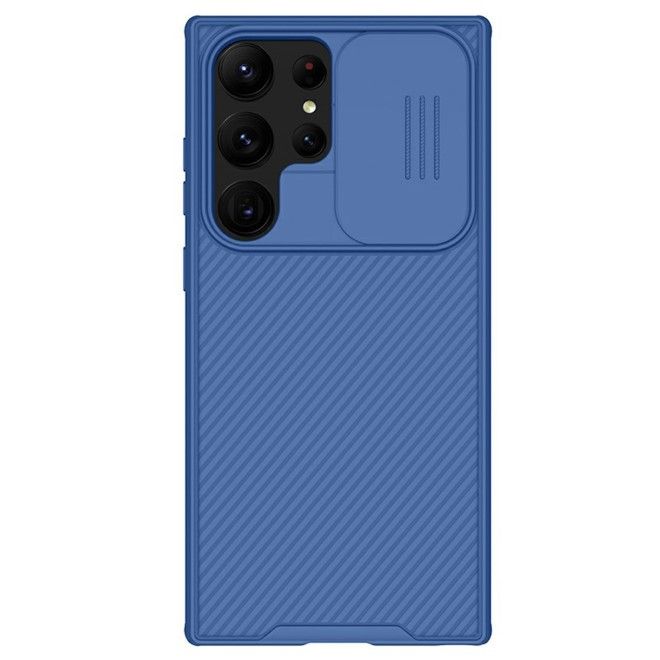 Nillkin - Samsung Galaxy S25 Ultra Hülle - Kunststoff Hardcase - CamShield Pro Series - blau