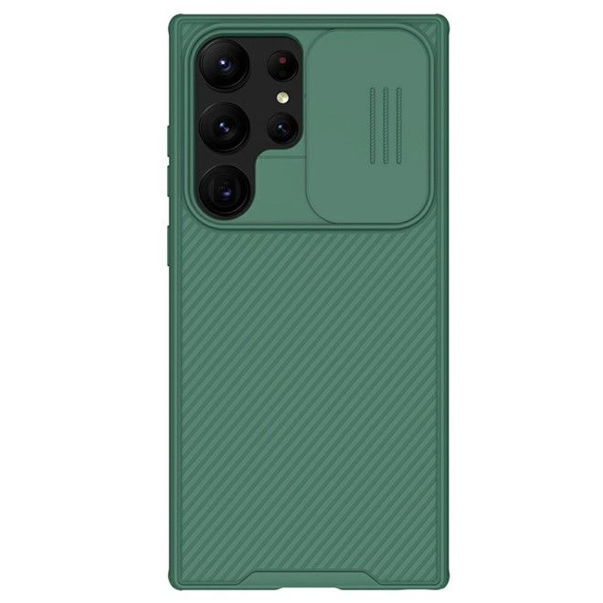 Nillkin - Samsung Galaxy S25 Ultra Hülle - Kunststoff Hardcase - CamShield Pro Series - grün