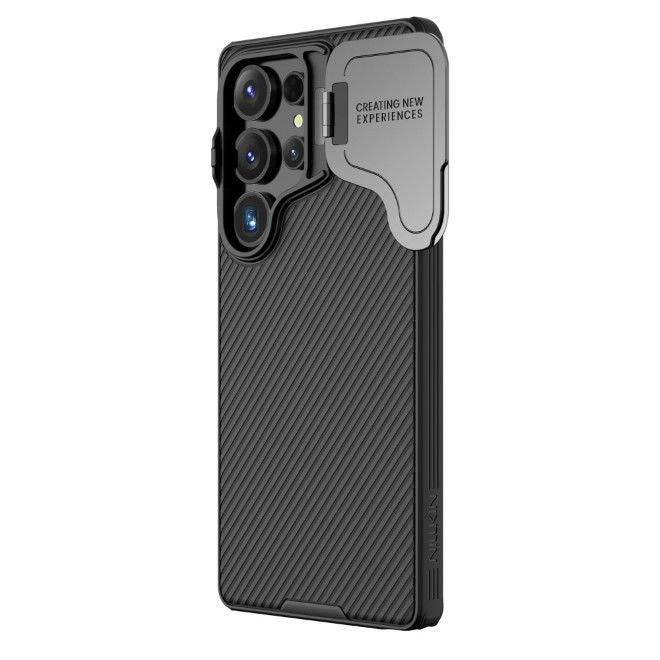 Nillkin - Samsung Galaxy S25 Ultra Hülle - Kunststoff Hardcase - Camshield Prop Series - schwarz