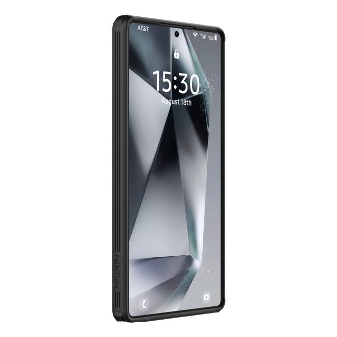 Nillkin - Samsung Galaxy S25 Ultra Hülle - Kunststoff Hardcase - Camshield Prop Series - schwarz