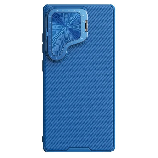 Nillkin - Samsung Galaxy S25 Ultra Hülle - Kunststoff Hardcase - Camshield Prop Series - blau