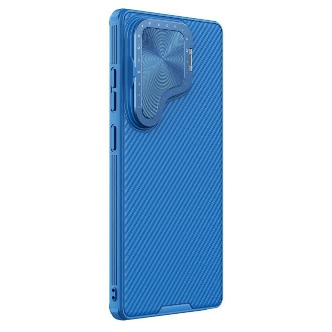 Nillkin - Samsung Galaxy S25 Ultra Hülle - Kunststoff Hardcase - Camshield Prop Series - blau