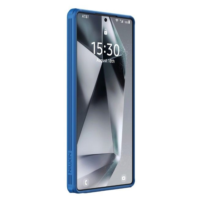 Nillkin - Samsung Galaxy S25 Ultra Hülle - Kunststoff Hardcase - Camshield Prop Series - blau