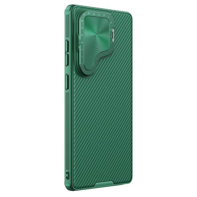 Nillkin - Samsung Galaxy S25 Ultra Hülle - Kunststoff Hardcase - Camshield Prop Series - grün