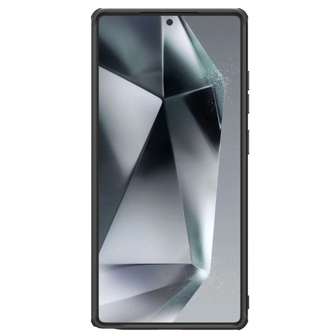 Nillkin - Samsung Galaxy S25 Ultra Hülle - Kunststoff Case - Super Frosted Shield Pro Series - schwarz