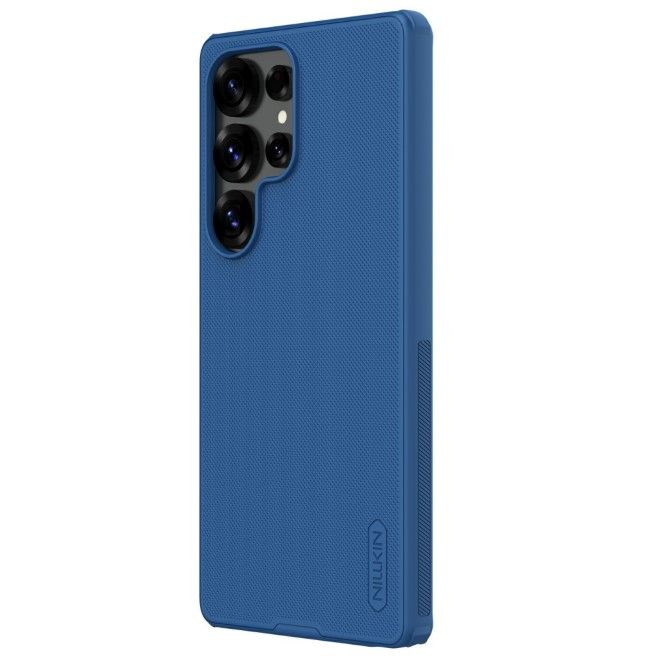 Nillkin - Samsung Galaxy S25 Ultra Hülle - Kunststoff Case - Super Frosted Shield Pro Series - blau