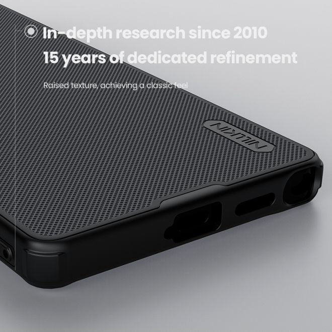 Nillkin - Samsung Galaxy S25 Ultra Hülle - Kunststoff Case - Super Frosted Shield Pro Series - blau