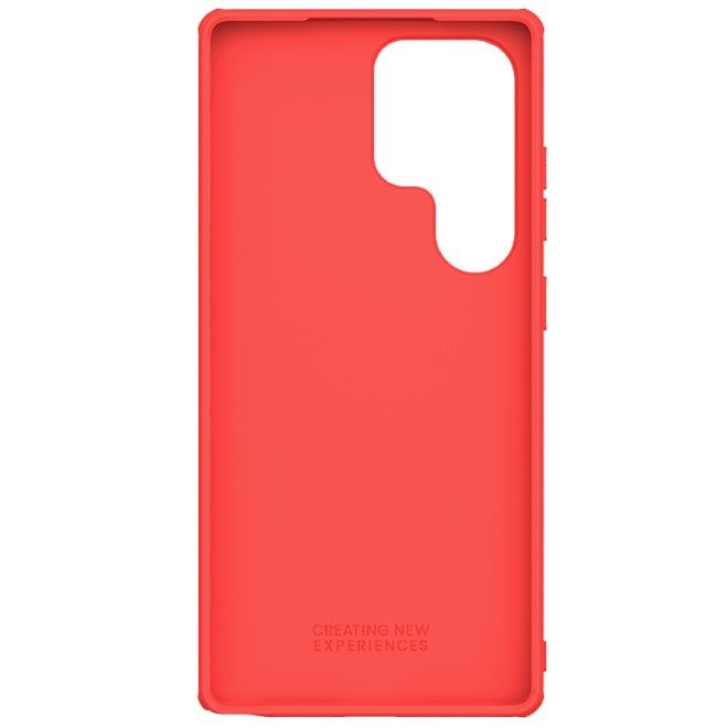 Nillkin - Samsung Galaxy S25 Ultra Hülle - Kunststoff Case - Super Frosted Shield Pro Series - rot