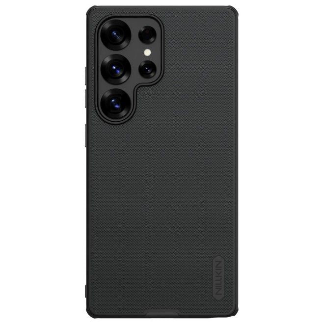 Nillkin - Samsung Galaxy S25 Ultra Hülle - Kunststoff Case - Super Frosted Shield Pro Magnetic Series - schwarz