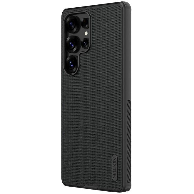 Nillkin - Samsung Galaxy S25 Ultra Hülle - Kunststoff Case - Super Frosted Shield Pro Magnetic Series - schwarz