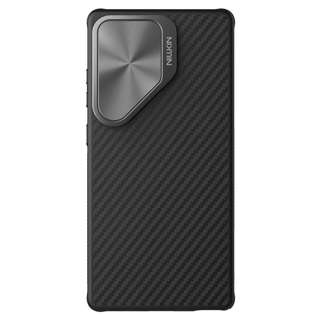 Nillkin - Samsung Galaxy S25 Ultra Hülle - Magnetic MagSafe Hardcase - Carbo Prop Series - schwarz