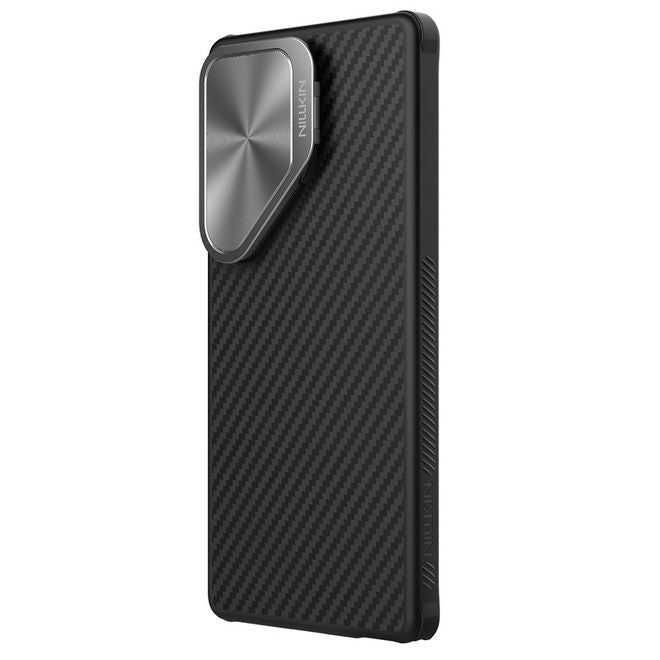 Nillkin - Samsung Galaxy S25 Ultra Hülle - Magnetic MagSafe Hardcase - Carbo Prop Series - schwarz