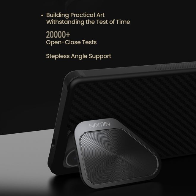 Nillkin - Samsung Galaxy S25 Ultra Hülle - Magnetic MagSafe Hardcase - Carbo Prop Series - schwarz