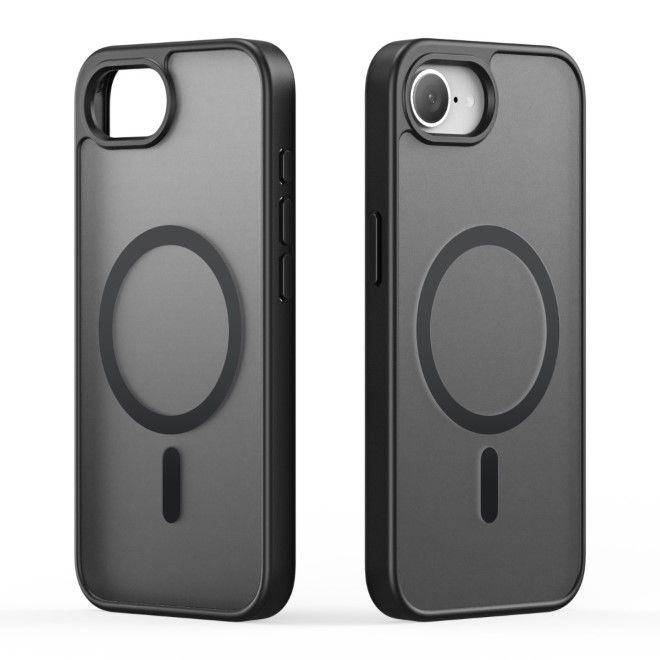 Dux Ducis - iPhone 16e Hülle - TPU und PC Hardcase - MagSafe kompatibel - Yind Series - schwarz