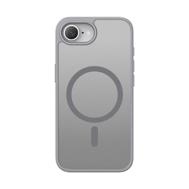 Dux Ducis - iPhone 16e Hülle - TPU und PC Hardcase - MagSafe kompatibel - Yind Series - grau