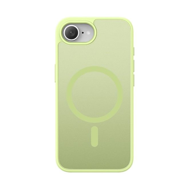 Dux Ducis - iPhone 16e Hülle - TPU und PC Hardcase - MagSafe kompatibel - Yind Series - lime