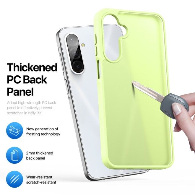 Dux Ducis - Samsung Galaxy A26 5G Hülle - TPU und PC Hardcase - Yind Series - lime