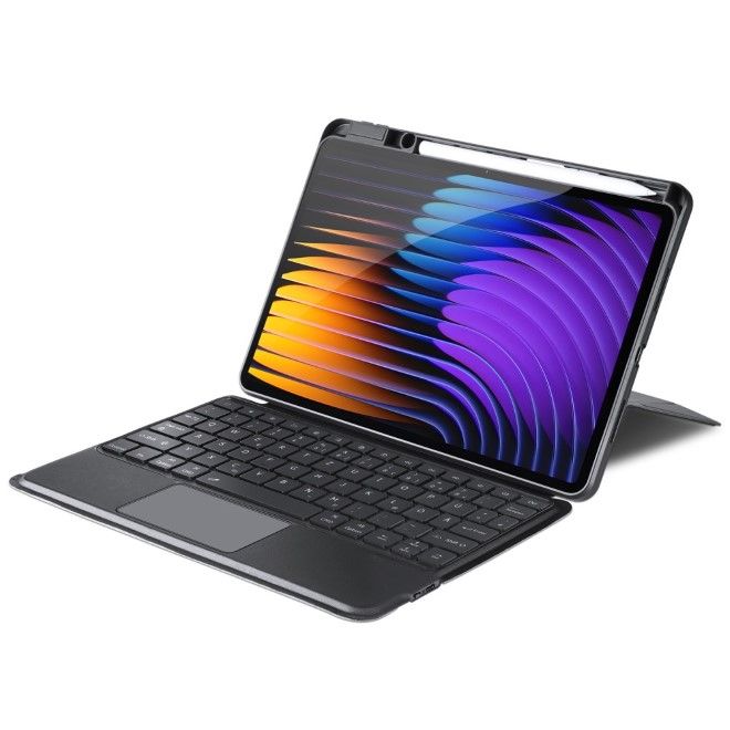 Dux Ducis - Xiaomi Pad 7 / 7 Pro Tastatur Hülle - Keyboard Case - DK Series - schwarz