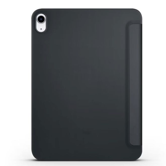 iPad 2025 (11. Gen) / iPad 2022 (10. Gen) Hülle - Leder Bookcover - Executive Folio Series - schwarz