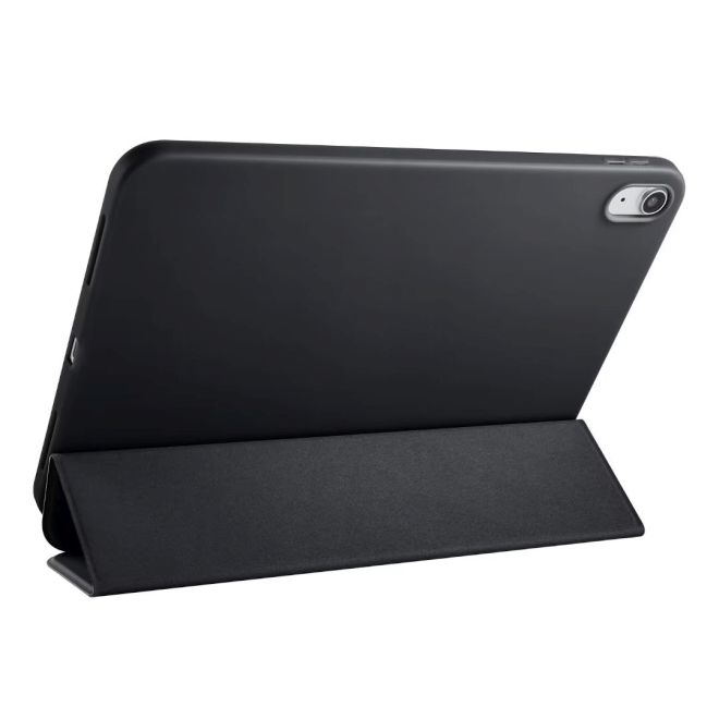 iPad 2025 (11. Gen) / iPad 2022 (10. Gen) Hülle - Leder Bookcover - Executive Folio Series - schwarz