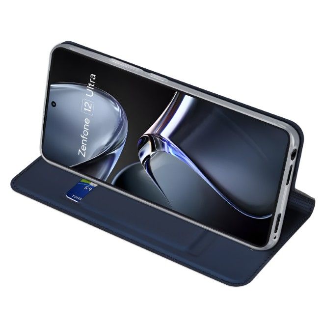 Dux Ducis - Asus Zenfone 12 Ultra Hülle - Handy Bookcover - Skin Pro Series - blau