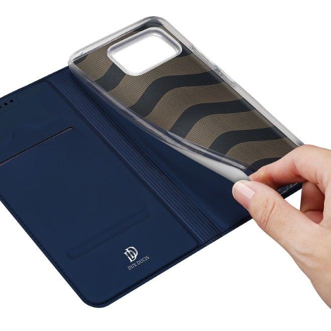 Dux Ducis - Asus Zenfone 12 Ultra Hülle - Handy Bookcover - Skin Pro Series - blau