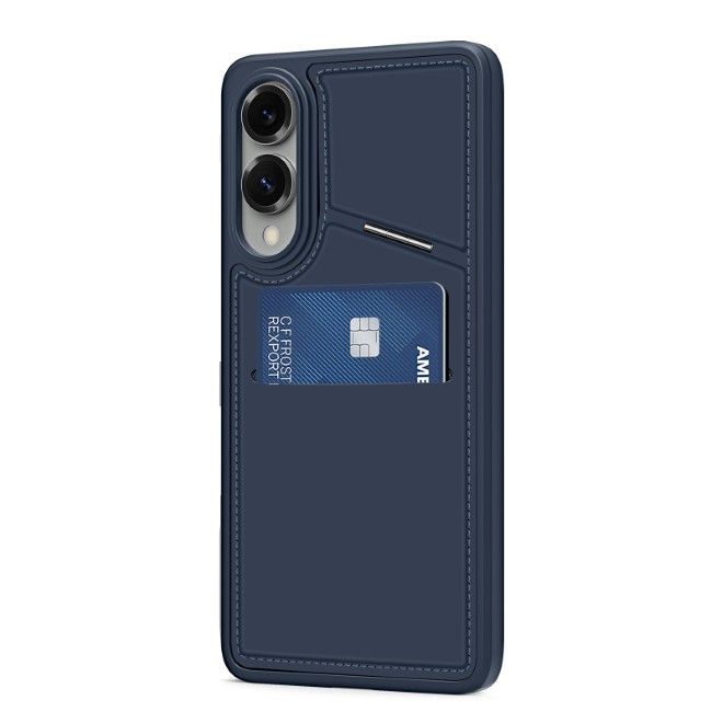 Dux Ducis - Samsung Galaxy S25 Edge Hülle - PC und TPU Hardcase - Rafi II Mag Series - blau