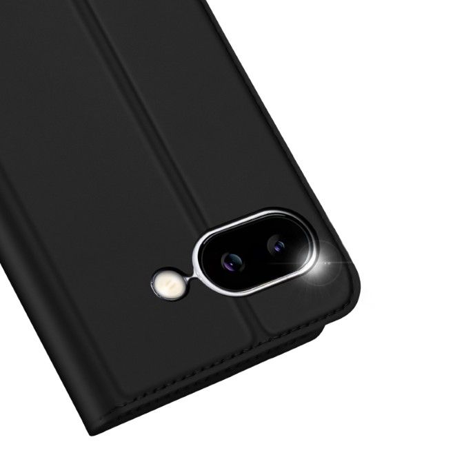 Dux Ducis - Google Pixel 9a Hülle - Handy Bookcover - Skin Pro Series - schwarz