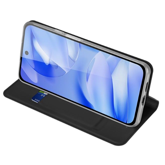Dux Ducis - Google Pixel 9a Hülle - Handy Bookcover - Skin Pro Series - schwarz