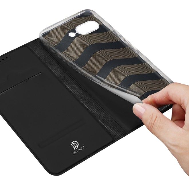 Dux Ducis - Google Pixel 9a Hülle - Handy Bookcover - Skin Pro Series - schwarz