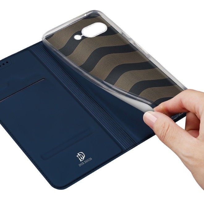 Dux Ducis - Google Pixel 9a Hülle - Handy Bookcover - Skin Pro Series - blau