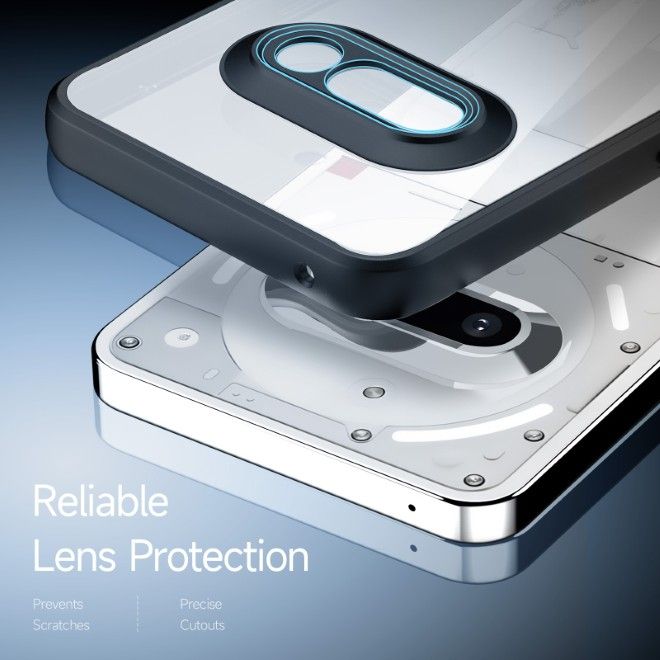 Dux Ducis - Nothing Phone (3a) Hülle - Hardcase - Aimo Series - schwarz